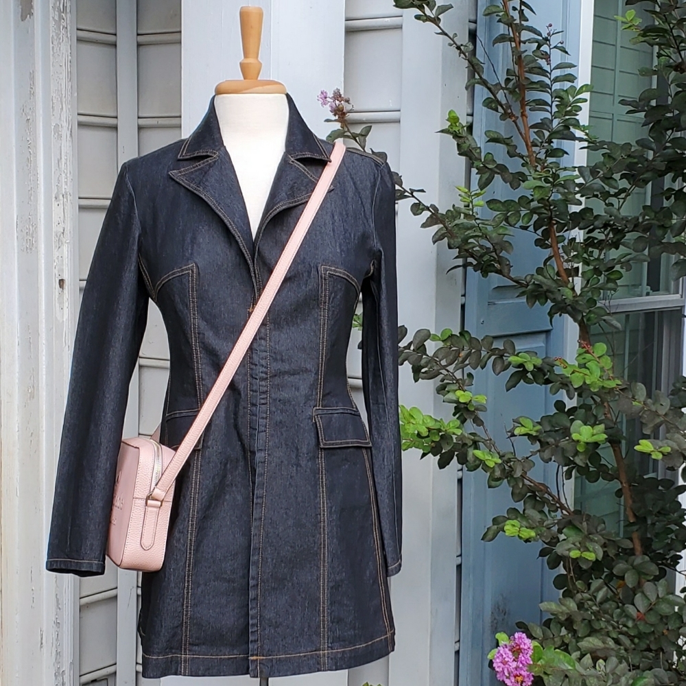 🌟HOST PICK🌟 Bisou Bisou Denim Coat sz PM